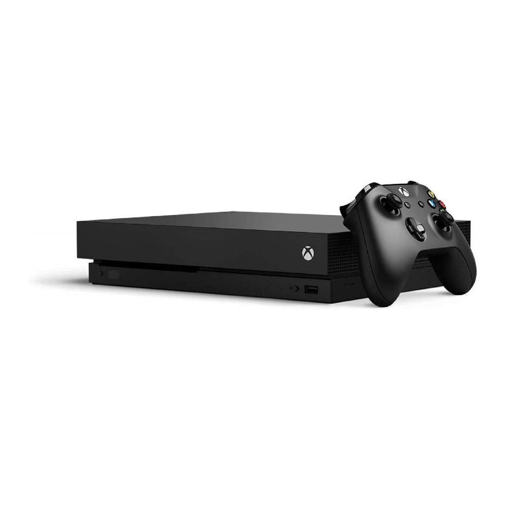 Xbox One X 1TB Gaming Console with Wireless Controller, Headset, Wired Controller and Game L1061