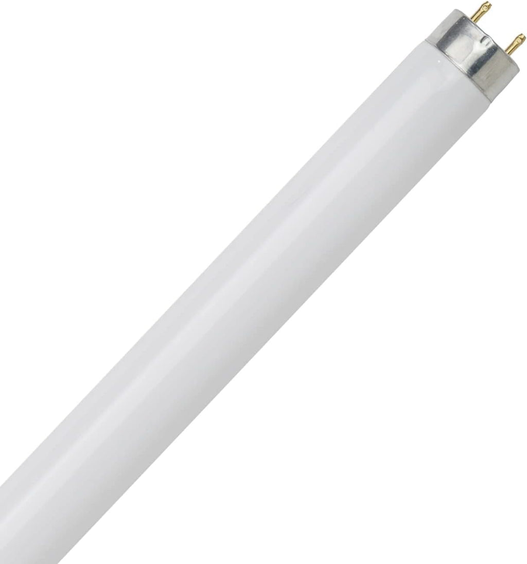 24 Inch T8 Fluorescent Tube Light Bulb 17W 3500K G13 Bi-Pin Pack of 10 P191