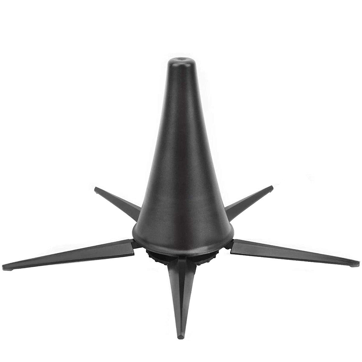 Black Portable Foldable Metal Clarinet Stand I1310
