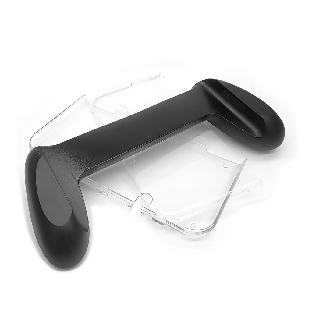 Black Hand Grips + Protective Crystal Cover W19058