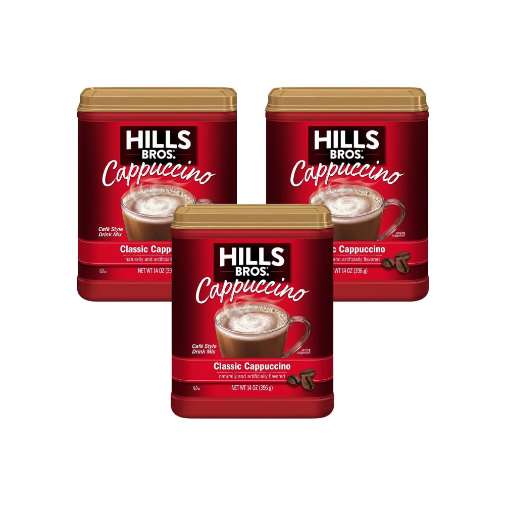 Instant Cappuccino Mix 14 Oz Pack of 3 E889517