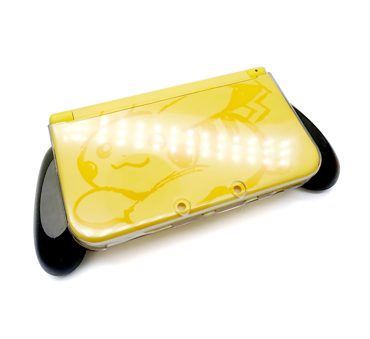 Black Hand Grips + Protective Crystal Cover W19058