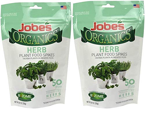 Organic Herb Fertilizer Spikes 50 Spikes 2-Pack A8544