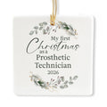 Ceramic 3-inch Square Ornament S5802