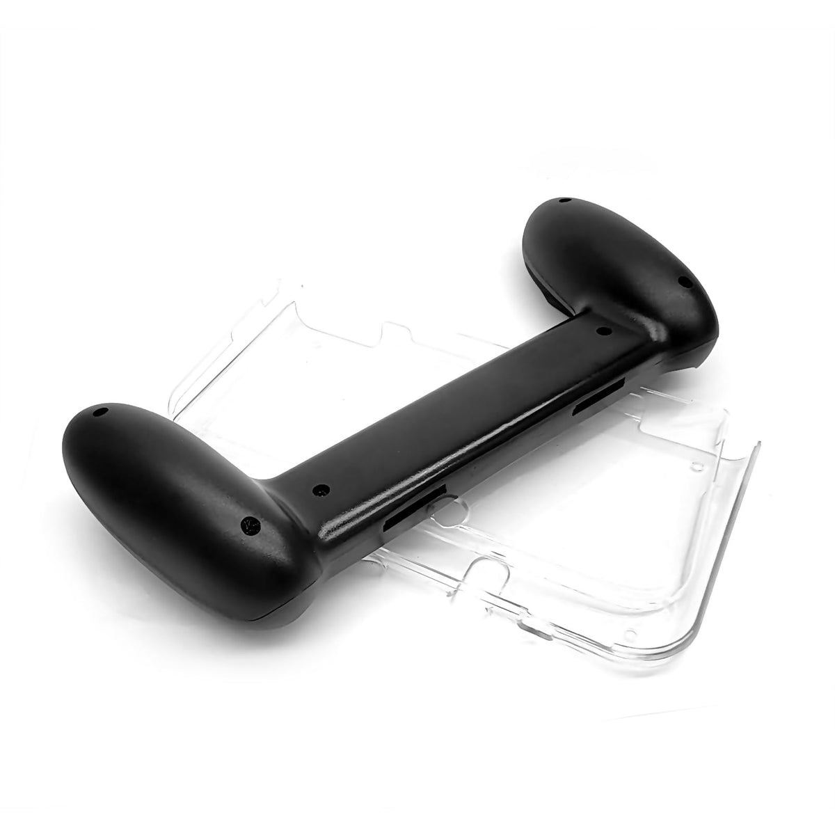 Black Hand Grips + Protective Crystal Cover W19058