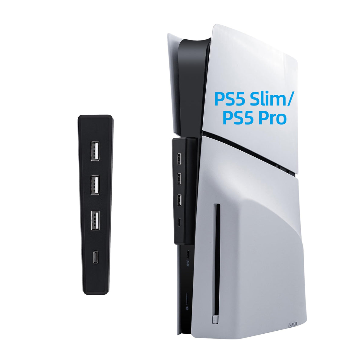Black 4 Ports USB 2.0 Hub E91210
