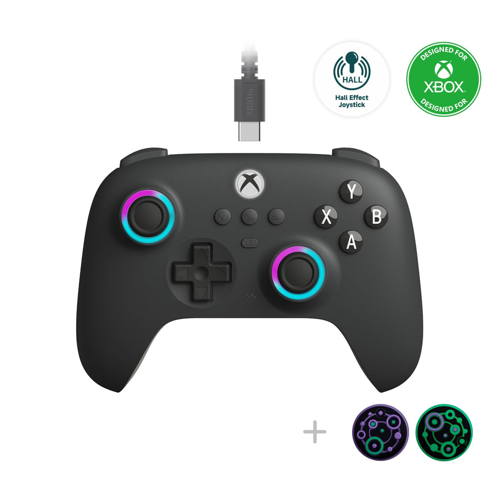 Wired Controller with RGB Lighting Dark Gray L5873