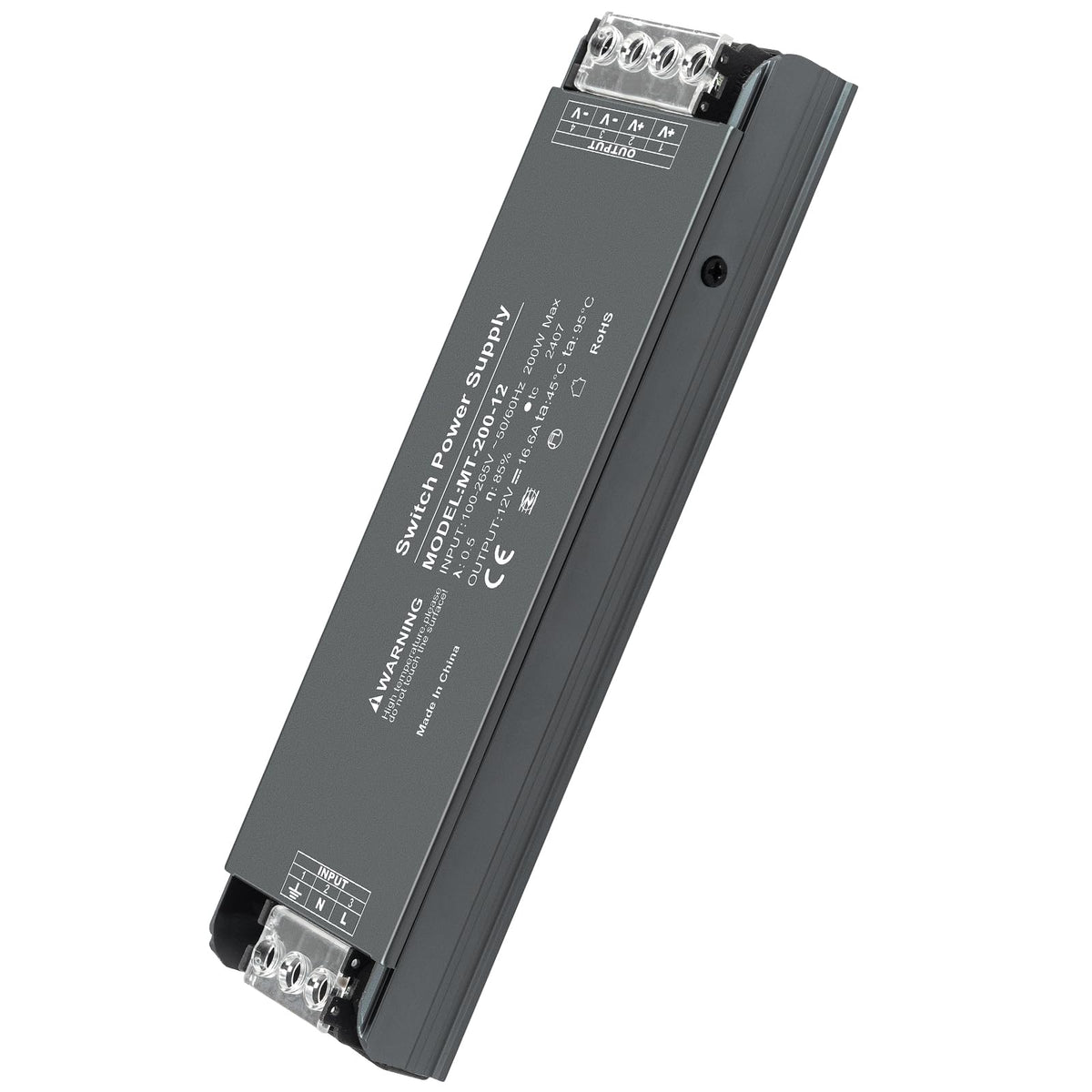 12V 200W LED Power Supply 16.6A E31898