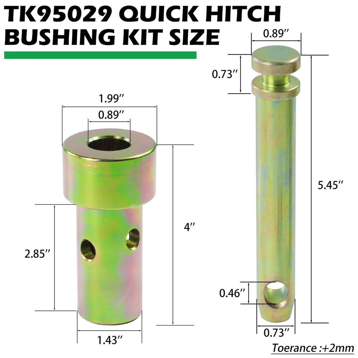 1 Quick Hitch Bushings E395362