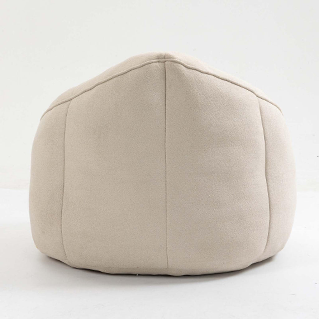 Microfiber Memory Foam Bean Bag Chair with Ottoman E276864