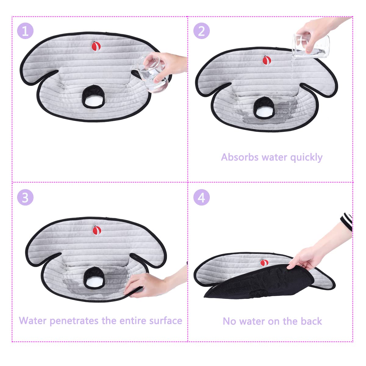 Waterproof Potty Training Car Seat Protector Cover F934520