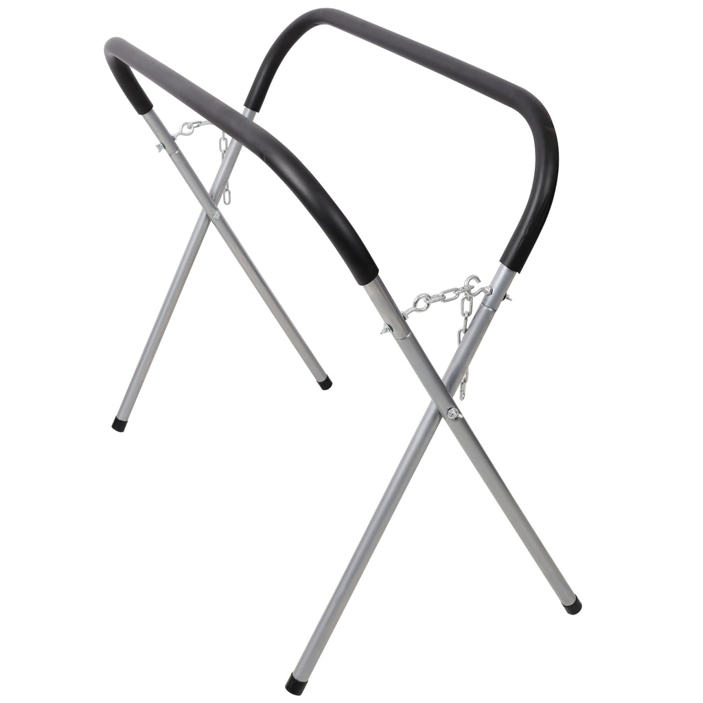Heavy Duty Adjustable Height Portable Folding Work Stand, 750 lb Capacity Q628