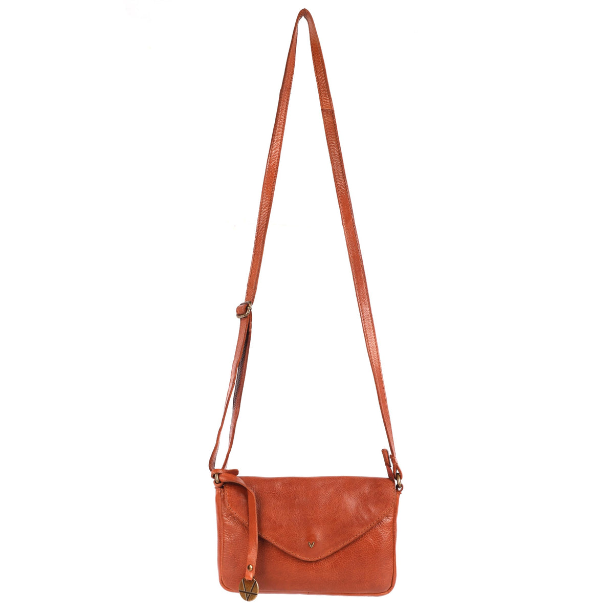Italian Leather Small Crossbody Sling Bag Y879243