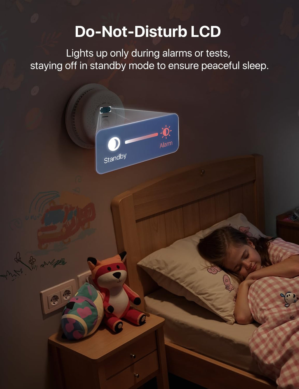 Wireless Interconnected Combination Smoke & CO Alarm J889