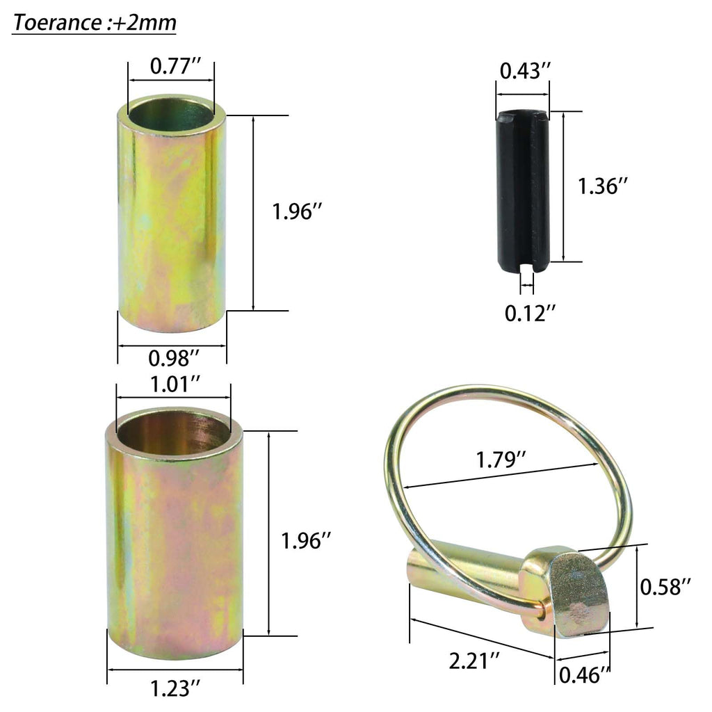 1 Quick Hitch Bushings E395362