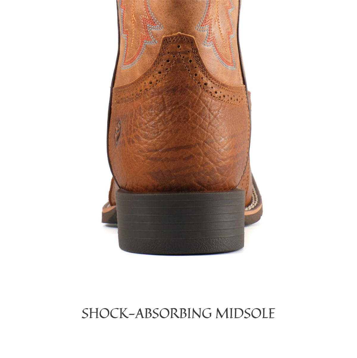 Men's Square Toe Pull On Western Boots Z425