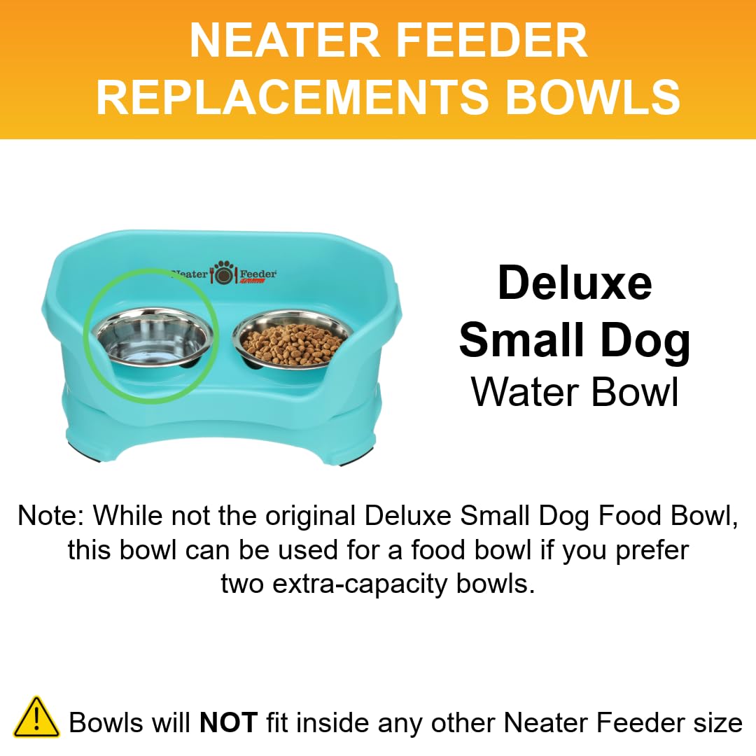 2.2 Cup Stainless Steel Dog Bowls Set of 2 A66310