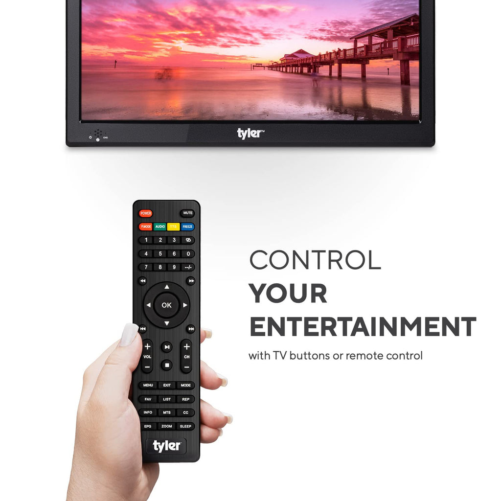 Portable TV LCD Monitor Battery Powered Wireless Capability HD-TV G52946