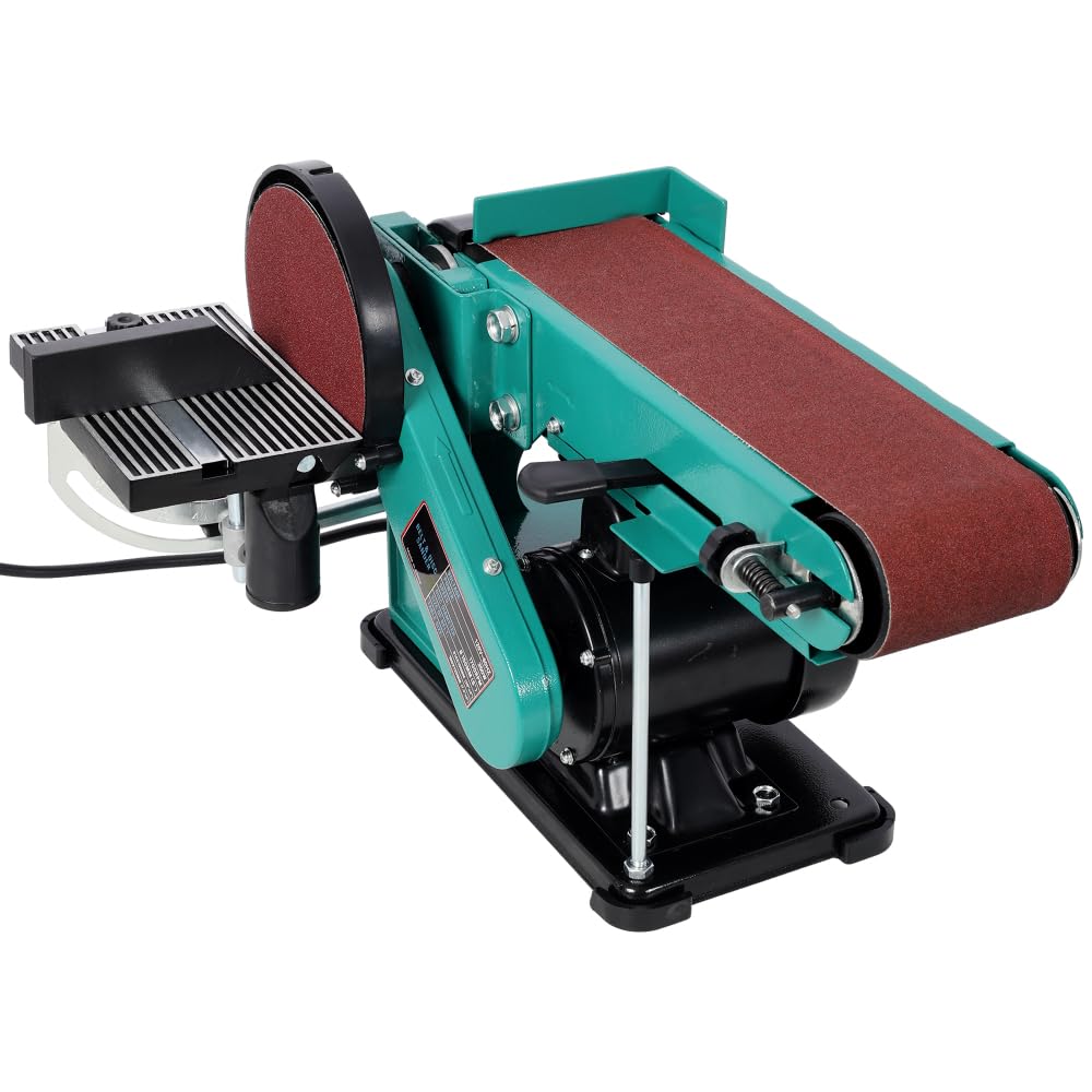 4" x 36" Belt Sander with 6" Disc 120V Bench Top Sander A1726