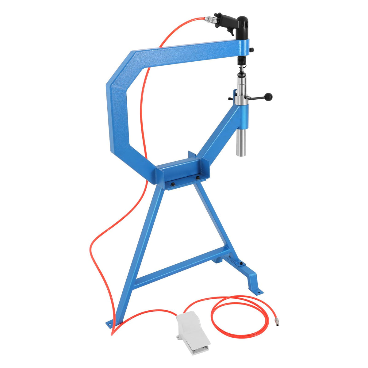 Pneumatic Planishing Hammer with 1" 2" 3" Anvils Dies and Foot Pedal P134