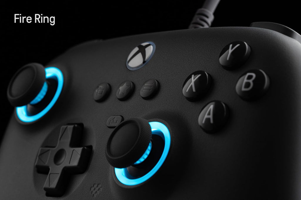 Wired Controller with RGB Lighting Dark Gray L5873