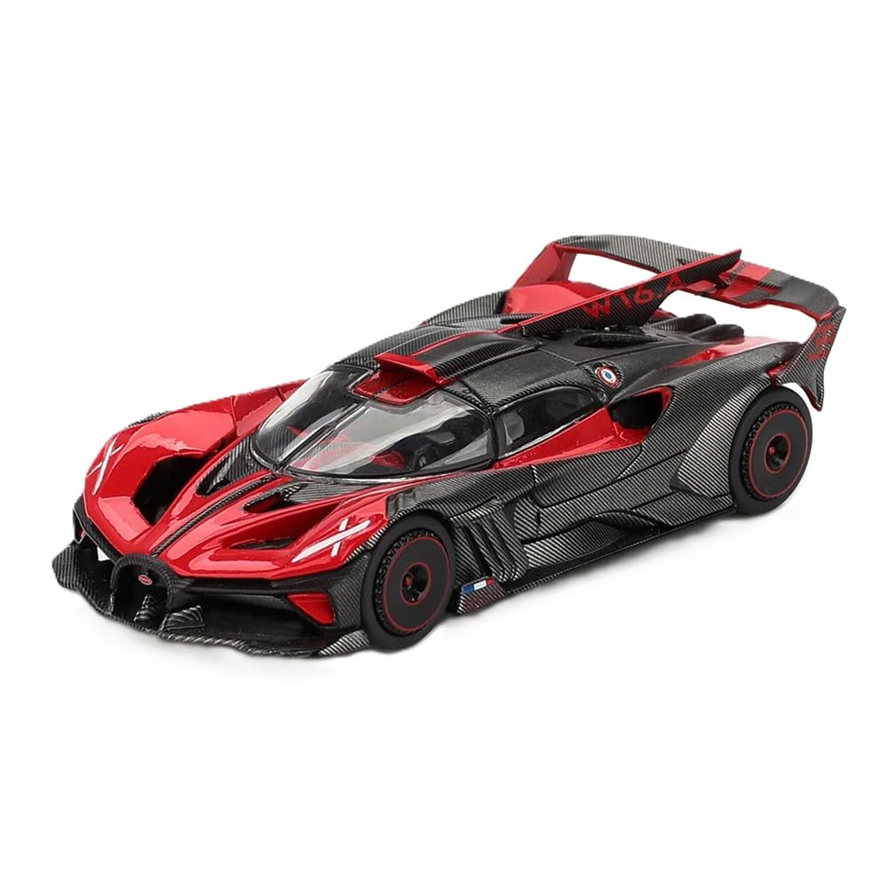 Diecast Model Car 1:64 Bugatti Bolide Red Limited Edition S730035
