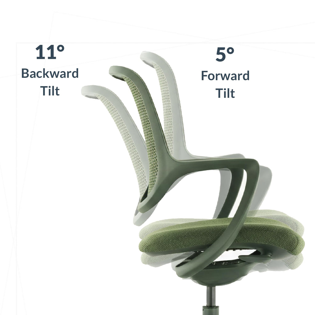 Orange White Low Back Office Chair P78813