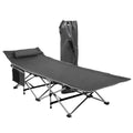 Folding Lightweight Portable Heavy Duty Travel Cot with Large Pocket T5977