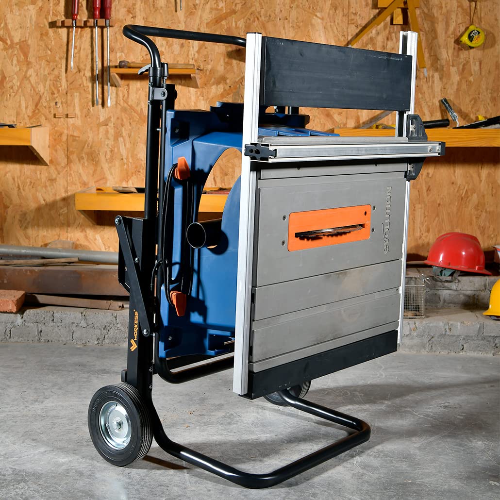 Portable Foldable Table Saw Stand with 8 Inch Wheels G5775
