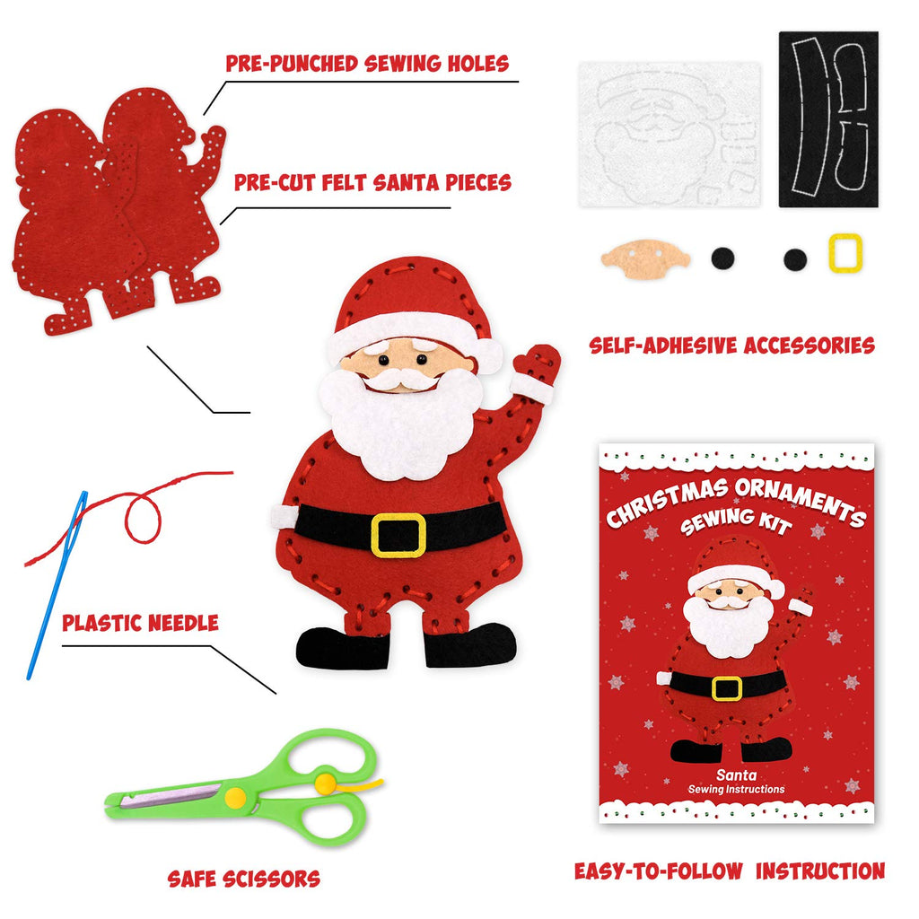 Christmas Sewing Kit for Kids K626