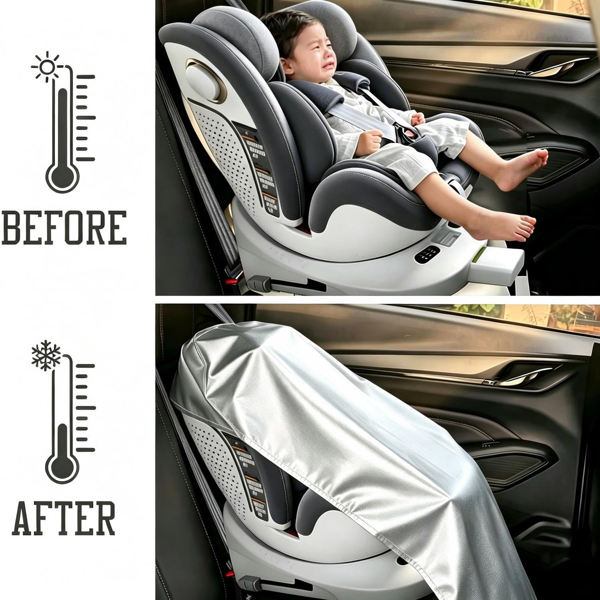 Infant Car Seat Cover P264