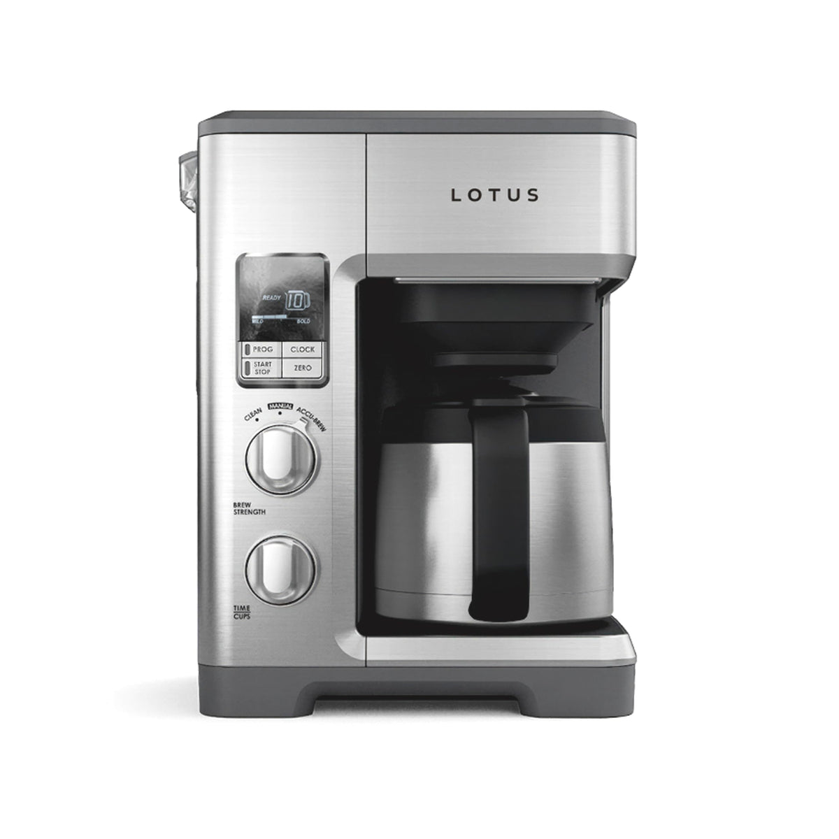 Programmable 10-Cup Stainless Steel Coffee Maker I743