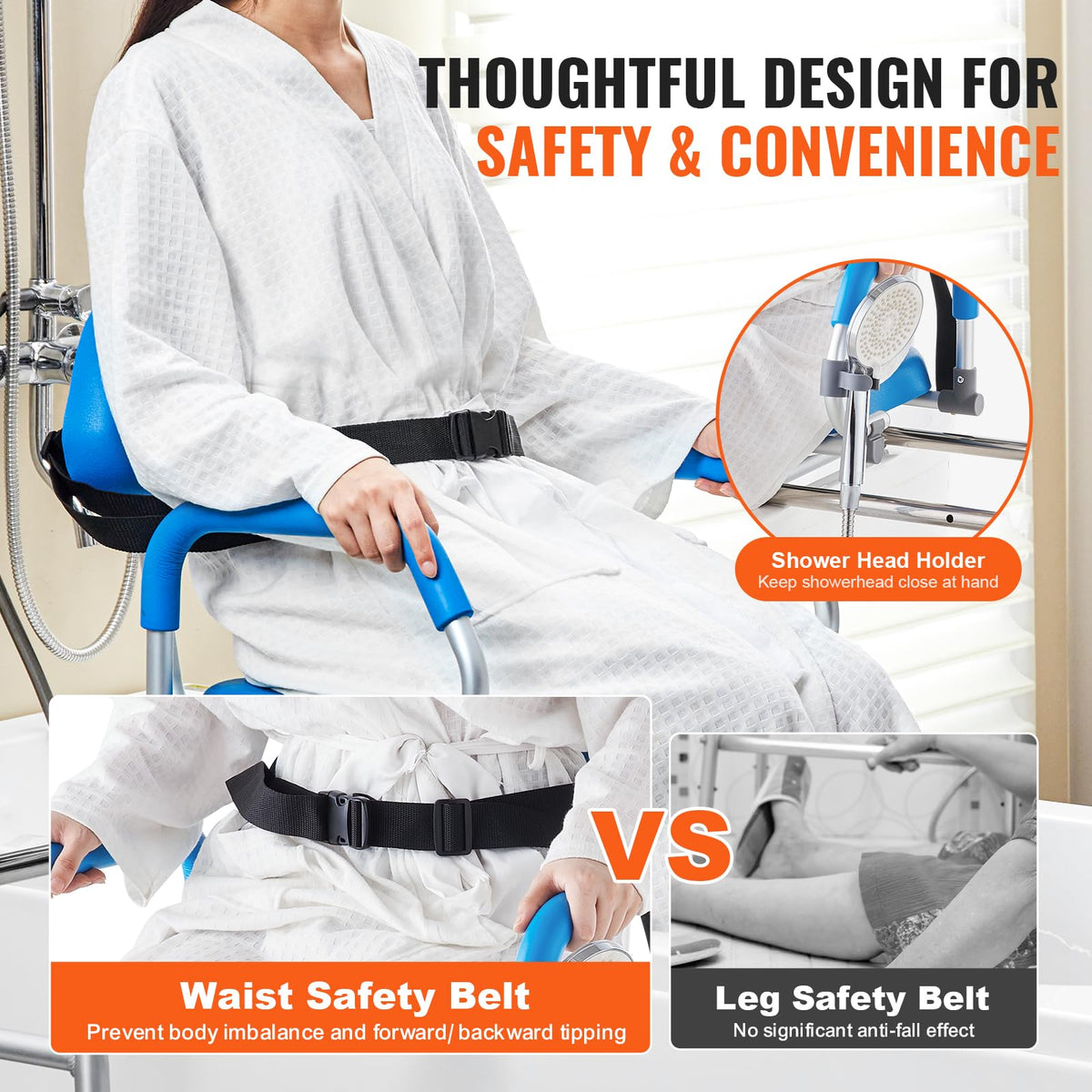 Sliding Tub Transfer Bench with 360 Degree Swivel Seat I432235