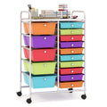 15 Drawer Rolling Storage Cart U278