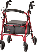 Lightweight Folding Narrow Rollator Walker with Seat L234