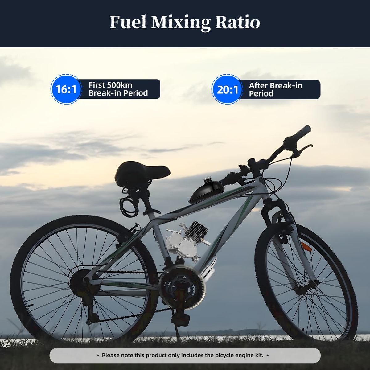 100cc 2 Stroke Bicycle Engine Kit Y4038