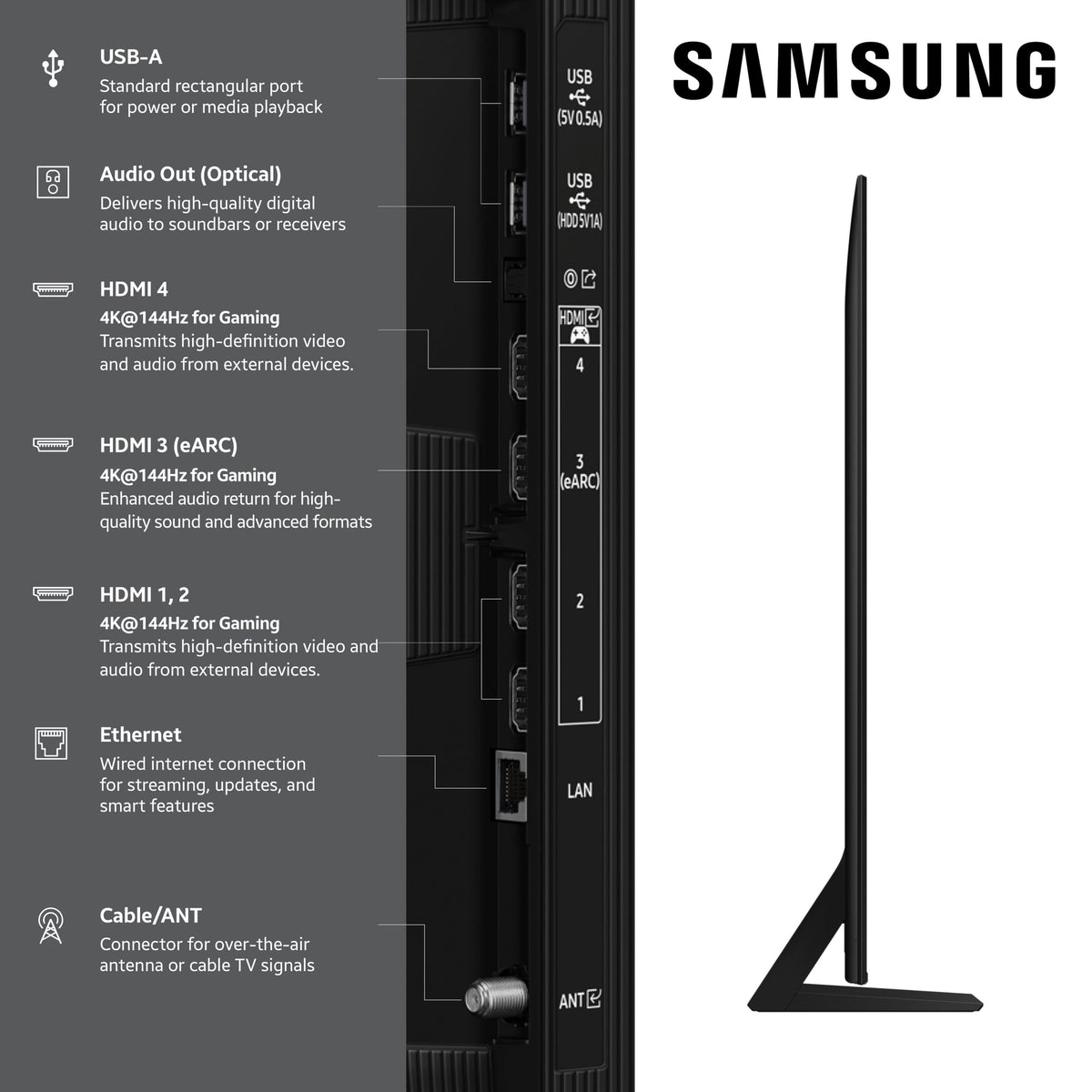 55-Inch 4K Mini LED Smart TV T28973