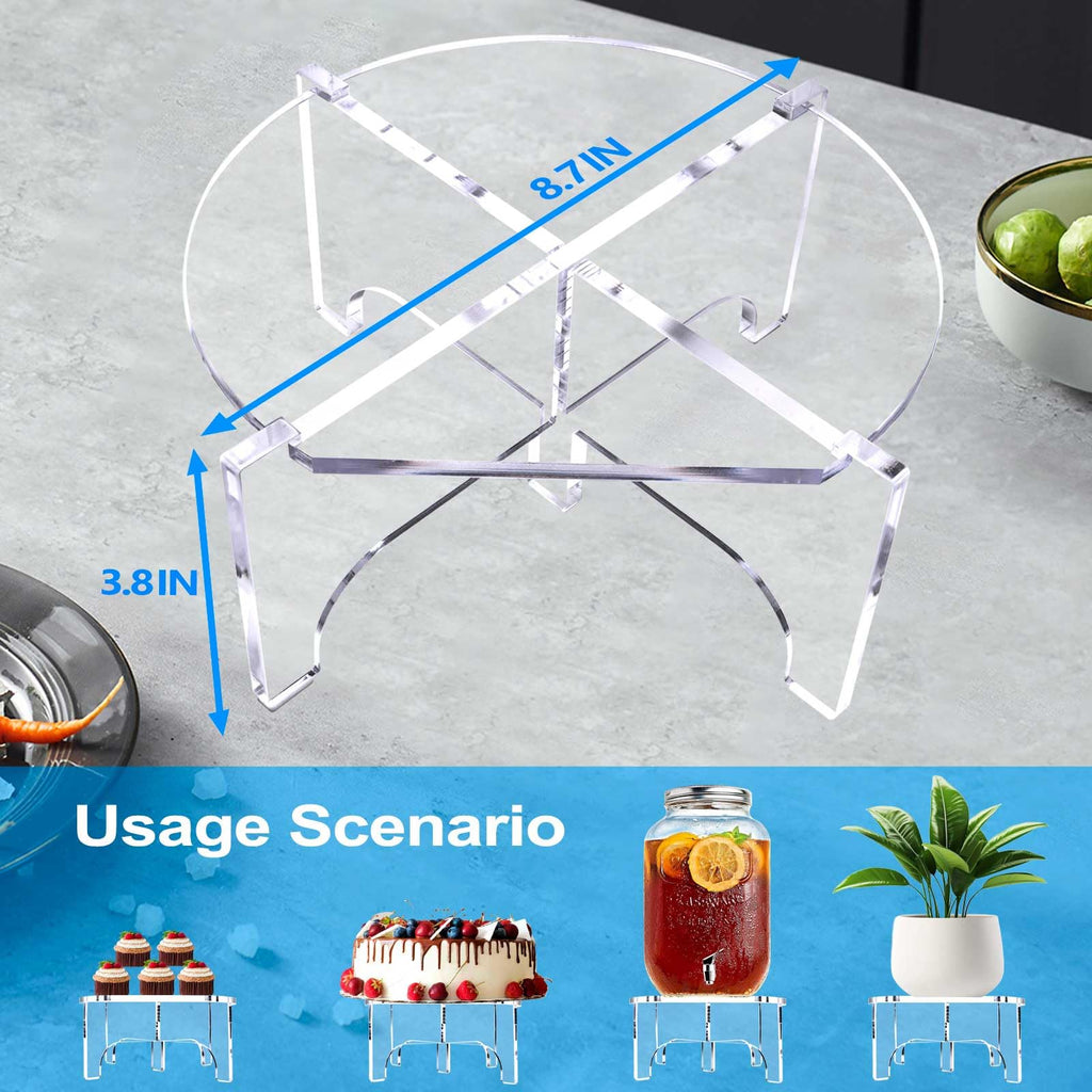 Acrylic Beverage Dispenser Stand I967872