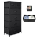 Fabric 6 Drawer Tall Dresser Y765552
