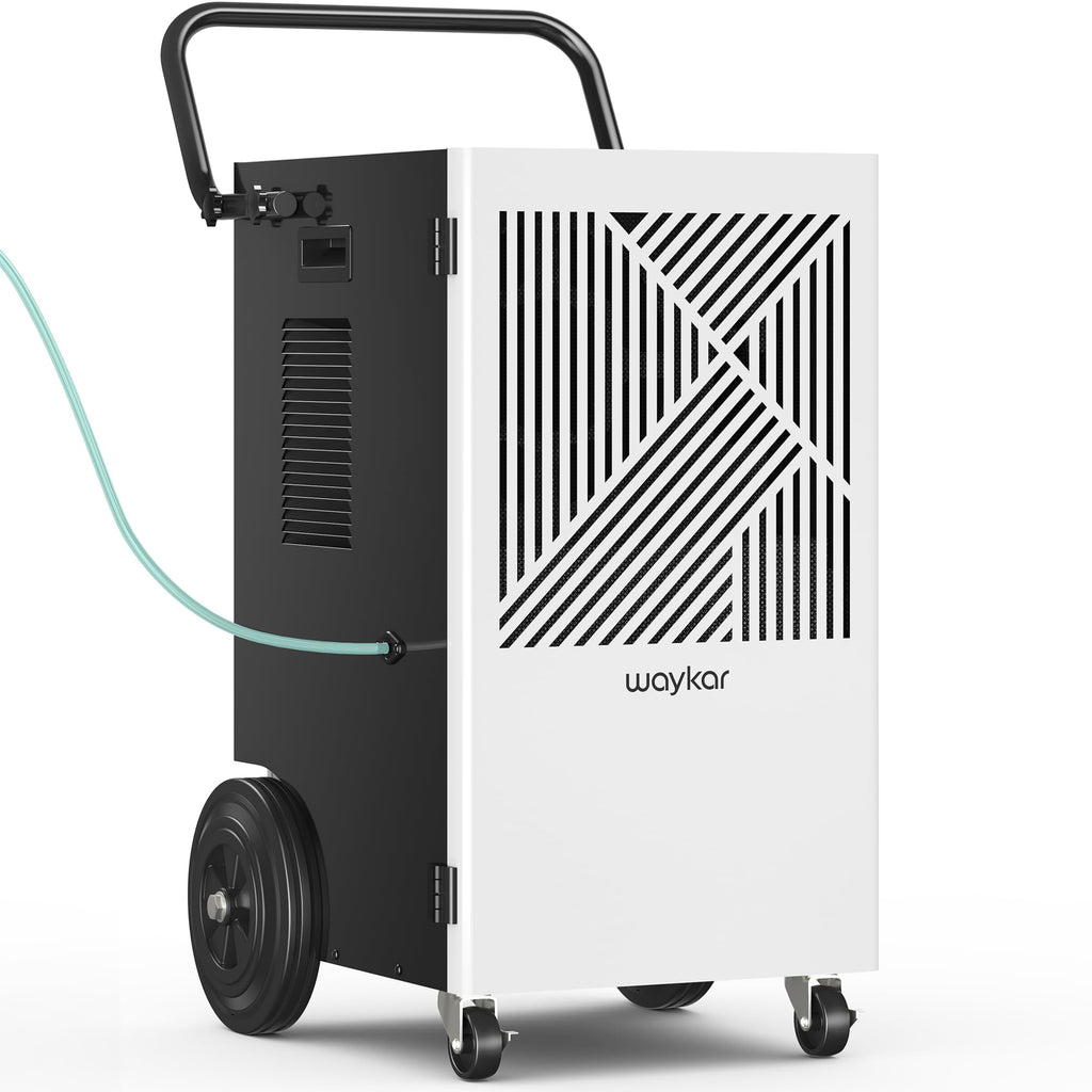 155 Pints Commercial Dehumidifier with Pump, Drain Hose and Washable Filter B423
