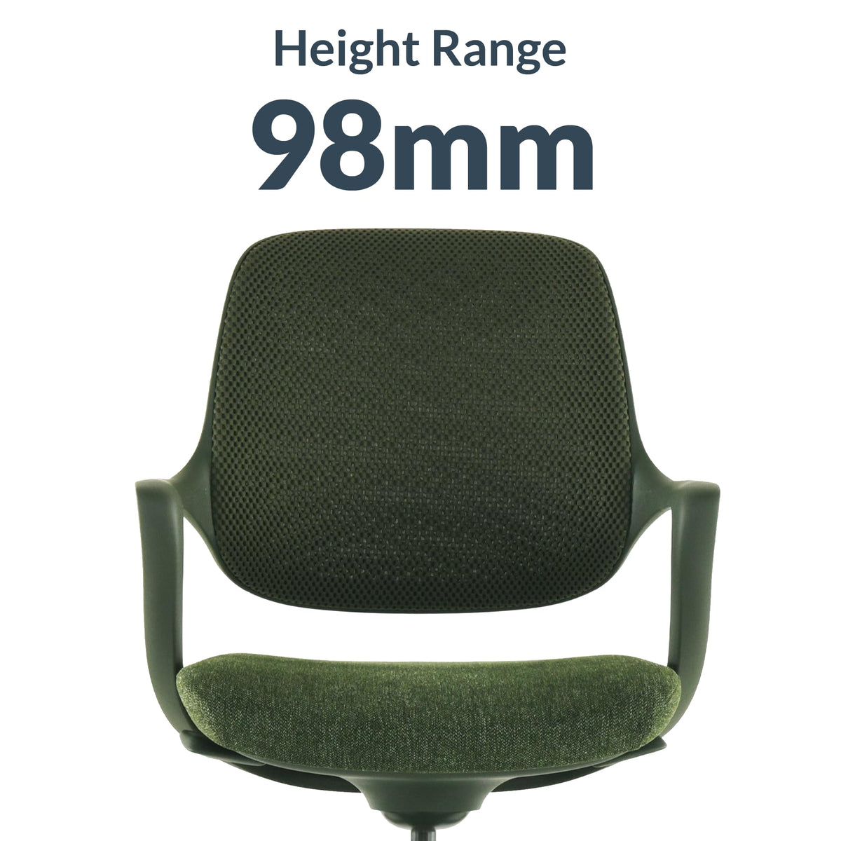 Orange White Low Back Office Chair P78813