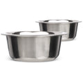 2.2 Cup Stainless Steel Dog Bowls Set of 2 A66310