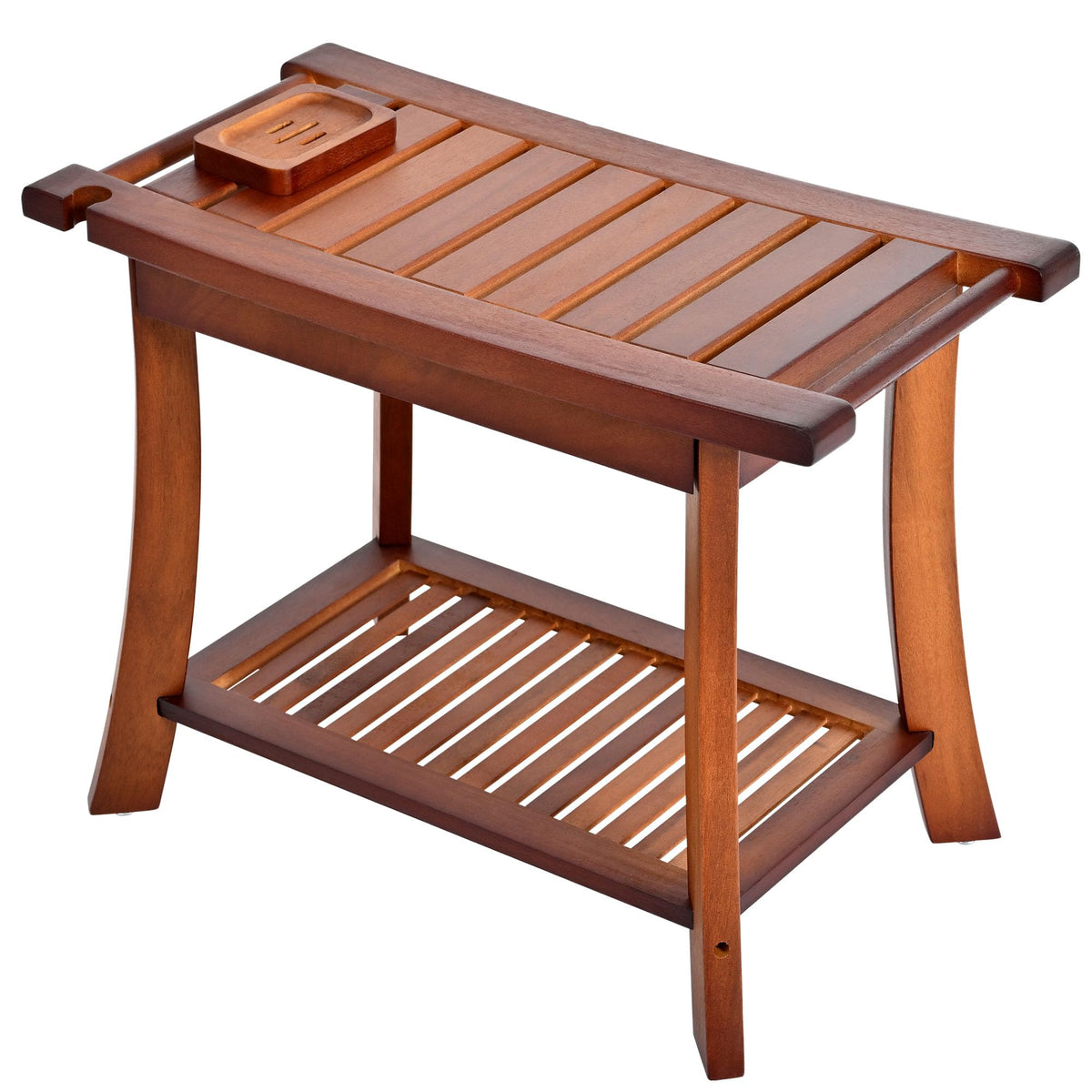 24" 2-Tier Teak Shower Bench L61239