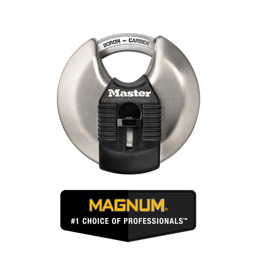 2-3/4-inch Wide Stainless Steel Disc Padlock M215016