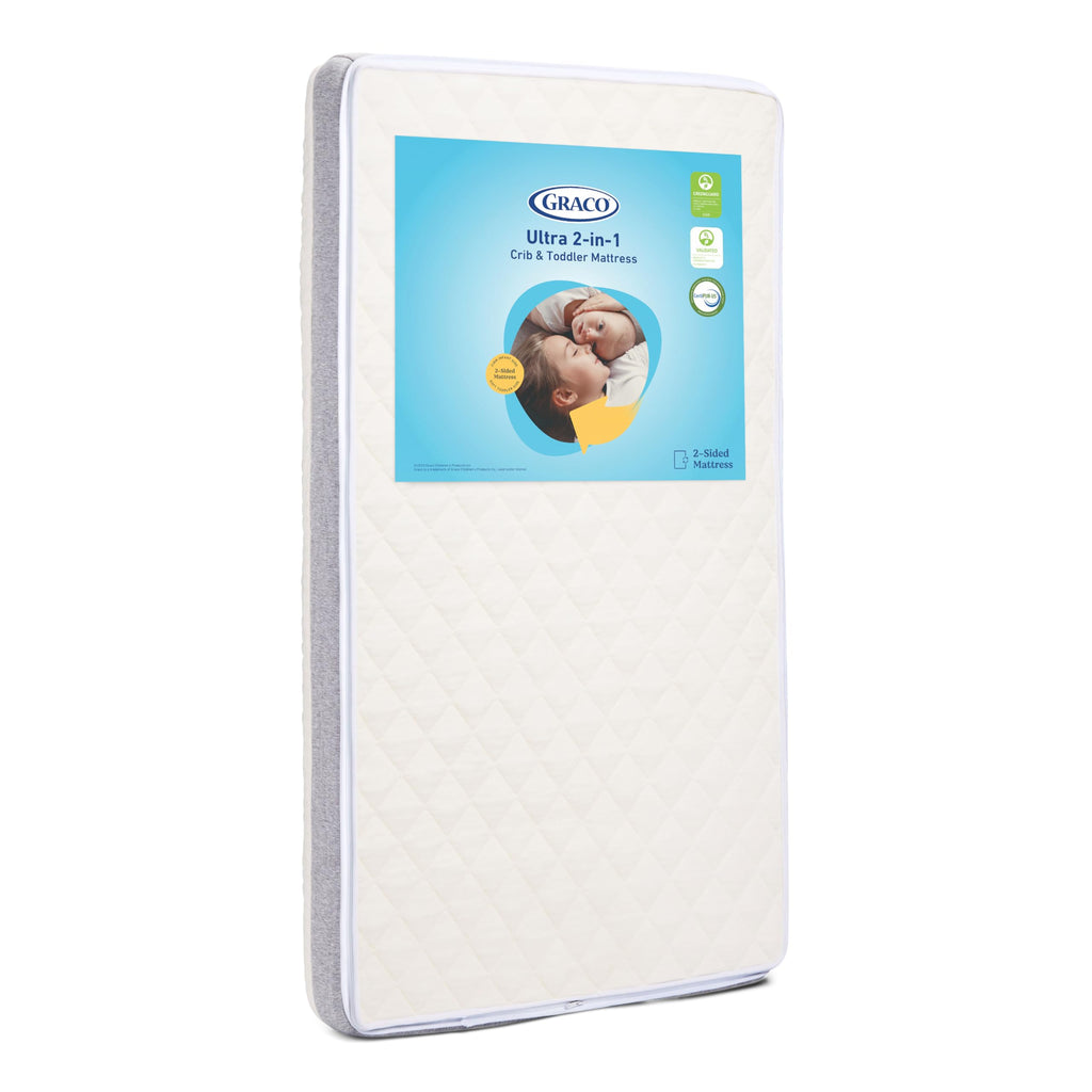 2-in-1 Dual Sided Baby Crib & Toddler Mattress V989894