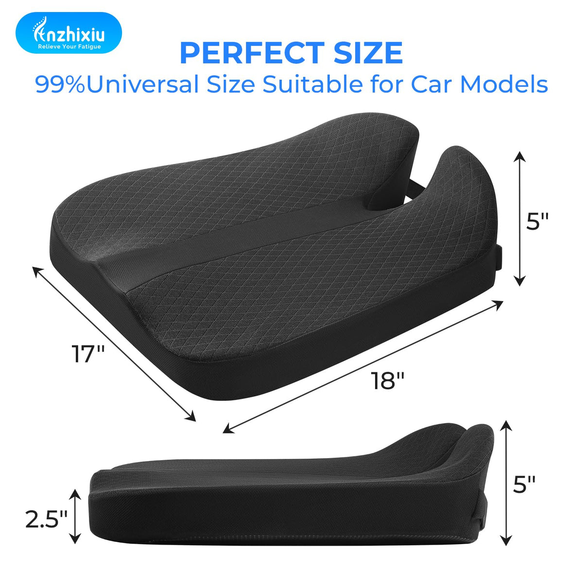 Elevated Car Seat Cushion Q5005