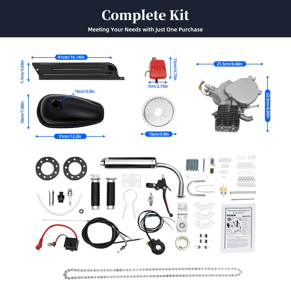 100cc 2 Stroke Bicycle Engine Kit Y4038
