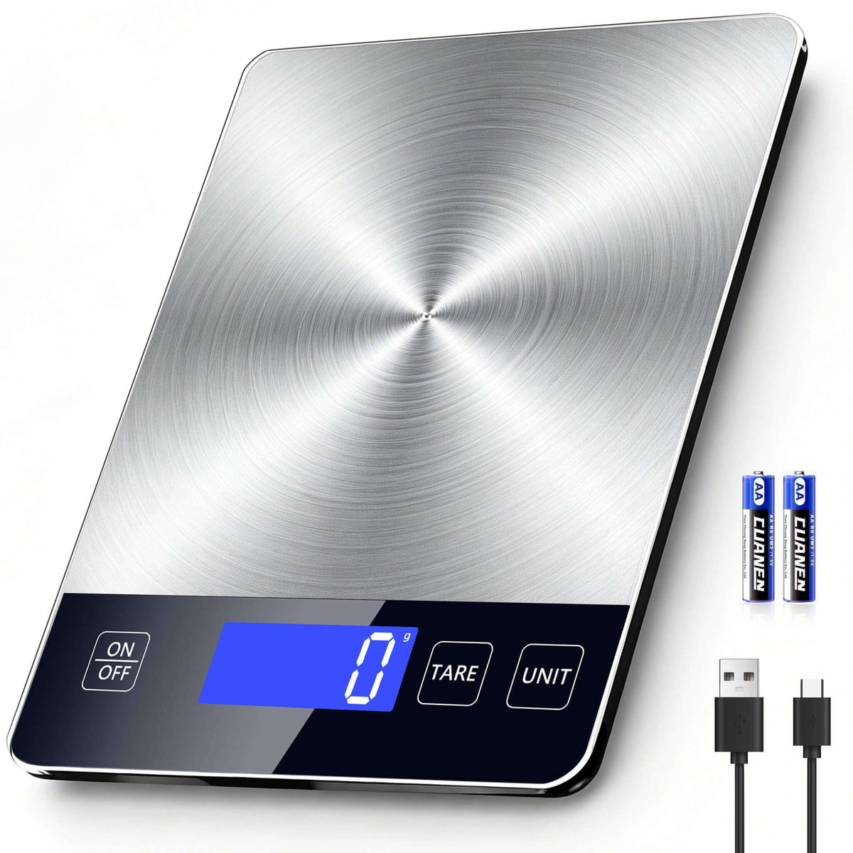 33lb Digital Stainless Steel Food Scale M8757