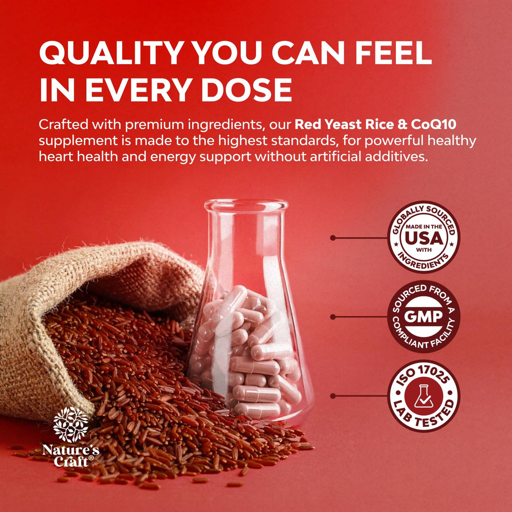 Red Yeast Rice with CoQ10 Supplement 120 Ct U667502