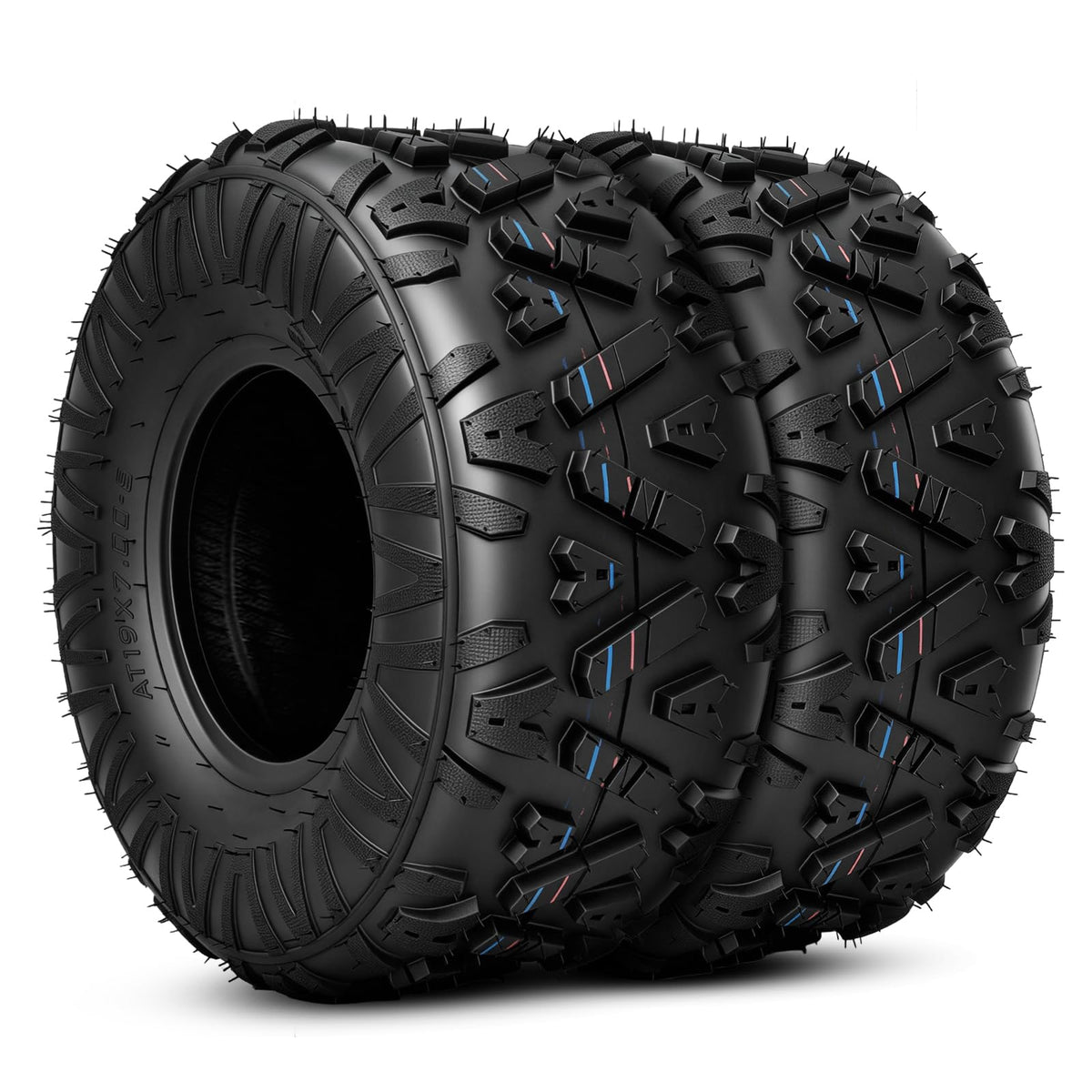 19x7-8 All Terrain Tubeless Set of 2 Tires C621714